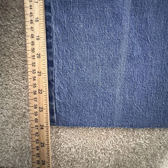 Talbots Women’s Petite Easy Straight Ankle Jeans Blue 22WP High Waist - Picture 10 of 12